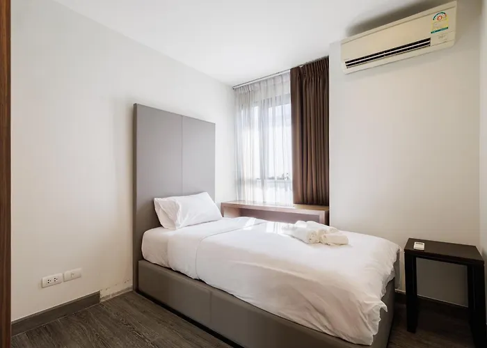 公寓 Huge Luxury Center Of Bkk! 5 Mins Bts Asok! 曼谷